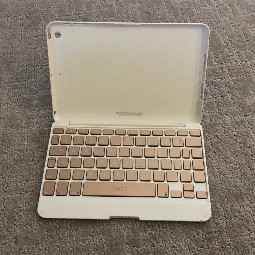 Zagg Ipad Mini 1-3 Bluetooth Keyboard Folio